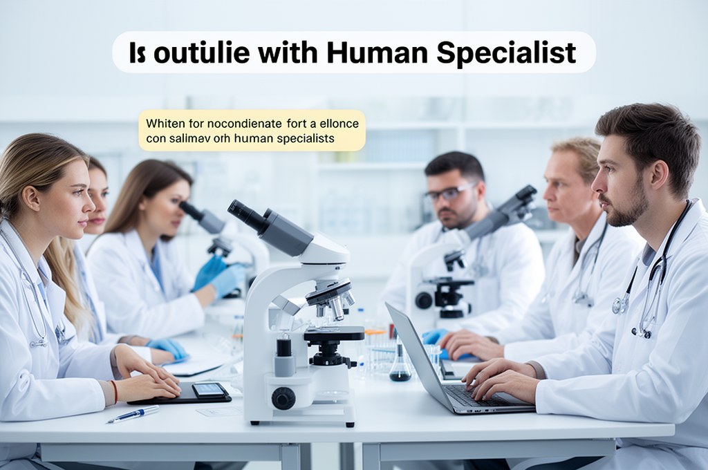 AI system displaying humility by consulting with human specialists