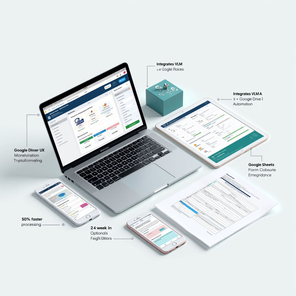 Автоматизированная обработка медицинских заявок с интеграцией VLM, Google Drive и Sheets
